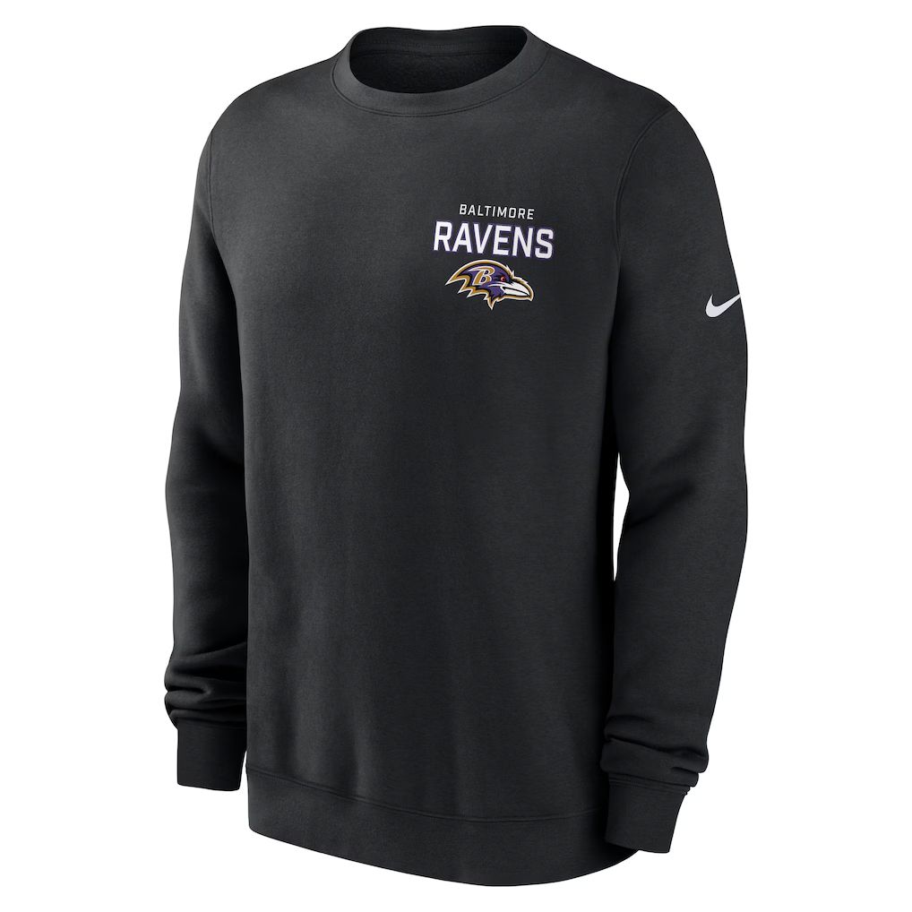 2026 NFL Baltimore Ravens round-neck sweatshirt 01->washington commanders->NFL Jersey